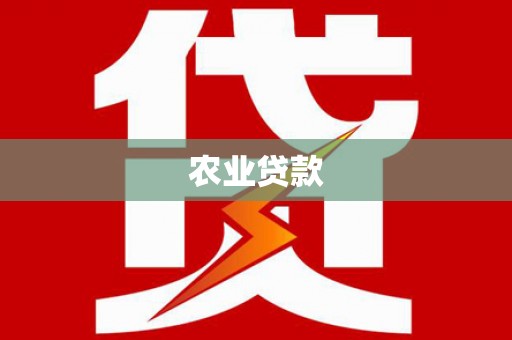 新店农业贷款