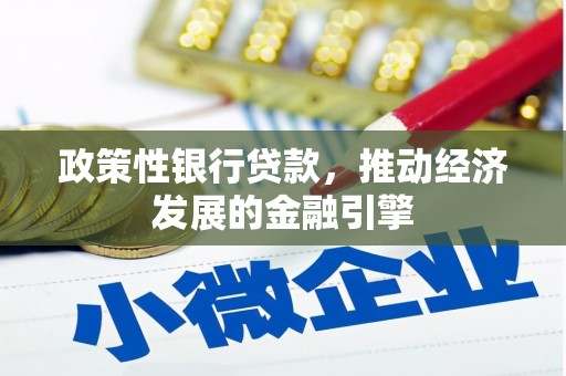 南乐政策性银行贷款，推动经济发展的金融引擎