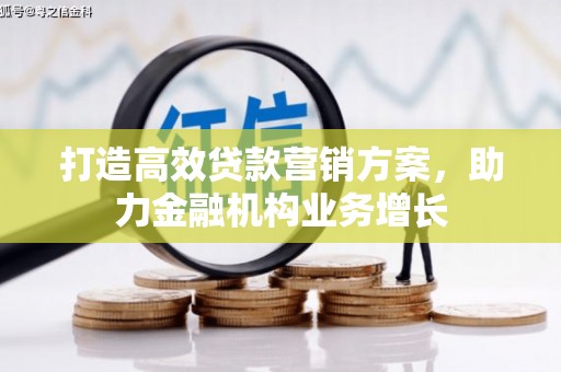 宁武打造高效贷款营销方案，助力金融机构业务增长