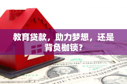 曾都教育贷款，助力梦想，还是背负枷锁？