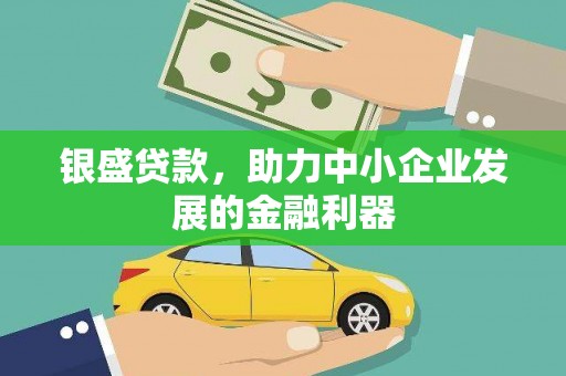 南充银盛贷款，助力中小企业发展的金融利器