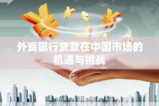 沧县外资银行贷款在中国市场的机遇与挑战