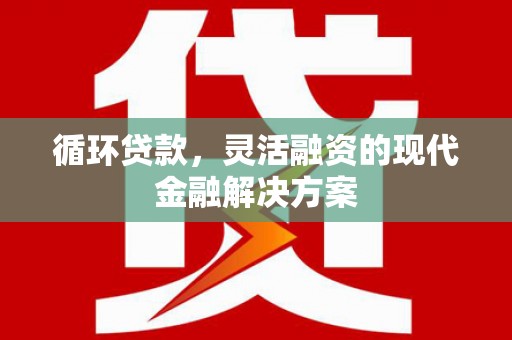 龙凤循环贷款，灵活融资的现代金融解决方案