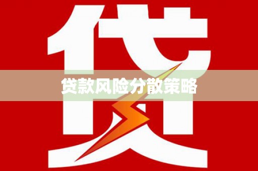 松溪贷款风险分散策略